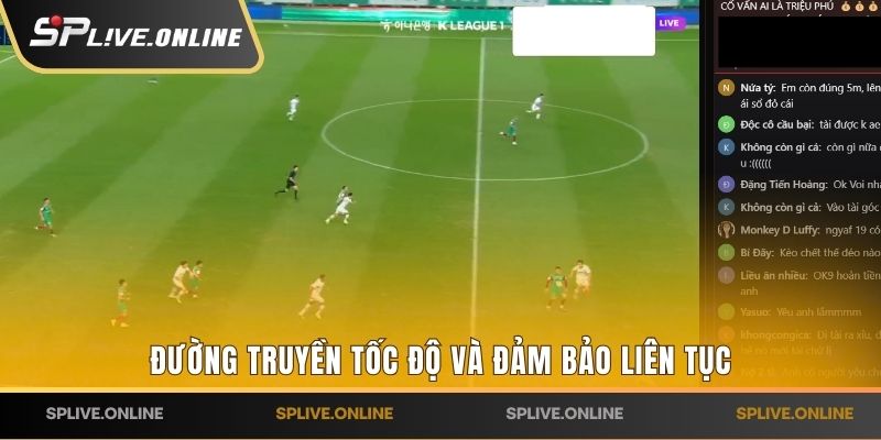 Đường truyền tốc độ và đảm bảo liên tục