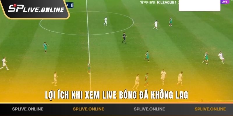 Lợi ích khi xem live bóng đá không lag